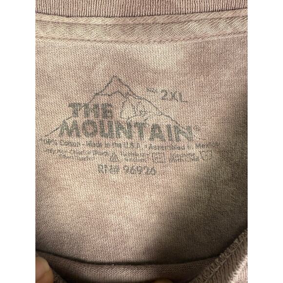 The Mountain Founding Fathers Mount Rushmore Native American Shirt Tie Dye 2XL - Picture 4 of 6